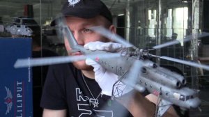 Обзор модели вертолета Ми-10 в масштабе 1:72 с моторами