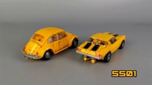 The Evolution Of Bumblebee Transformers Bumblebee Movie Studio Series SS57 & SS24 Car Robot toys
