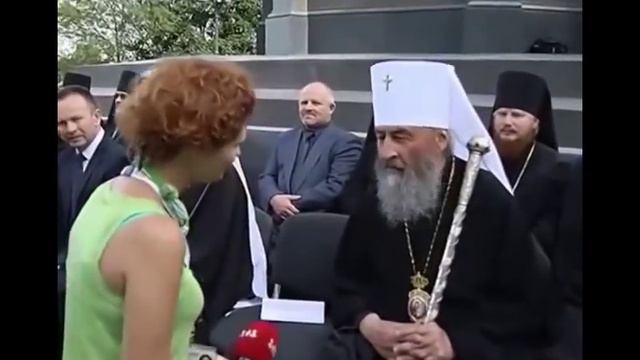 Блаженнейший митрополит Онуфрий даёт интервью 1+1 interview to Ukrainian channel 1+1 смотреть онлайн