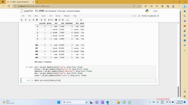 21. KNN Algorithm on Titanic Dataset: Predicting Survival смотреть онлайн