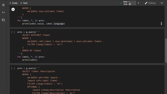 SPARQL Query RDF data with Python смотреть онлайн