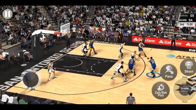 GSW vs SPURS NBA 2K23 MOD GAMEPLAY #NBA #2K23 смотреть онлайн