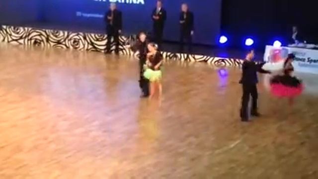 Golubtsov Sergey - Kozhuryakina Anna cha-cha-cha смотреть онлайн