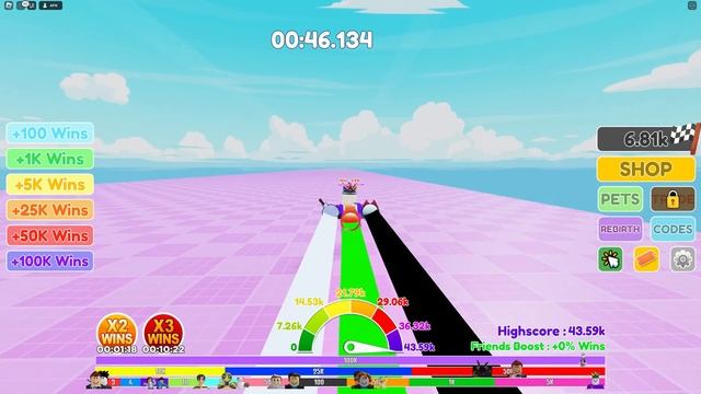 Roblox BUT Every Second You Get +1 SPEED