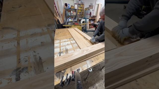 50 Mortises In 10 Seconds On This Ash Table Top! Let’s Goooo! ? ? #festool