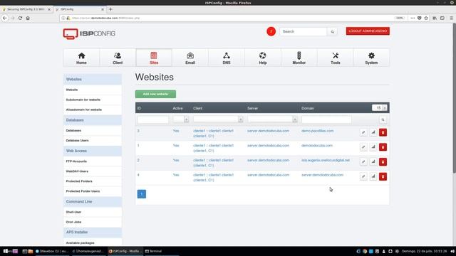 Certificar Panel de ISPConfig con Lets Encrypt SSL