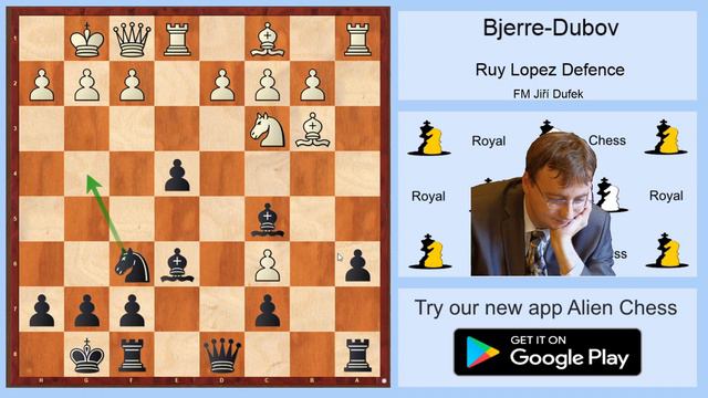 The Spanish Torture - Chess - The Ryu Lopez - Marshall Attack - Bjerre Dubov - with FM Jirka Dufek смотреть онлайн