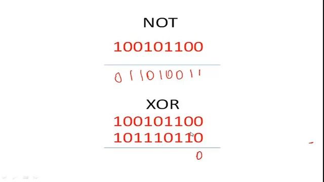Binary logic operations (Bitwise and or not xor) смотреть онлайн