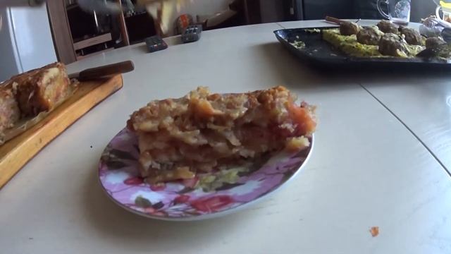 ВЕСЬ ДЕНЬ ГОТОВЛЮ/ Запеканка из кабачков/ Насыпной пирог/ Баклажаны как шашлык/ смотреть онлайн