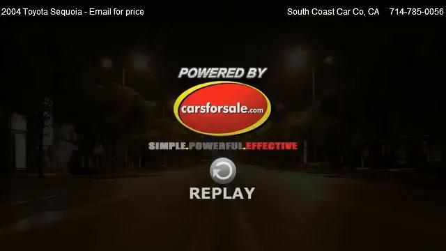 2004 Toyota Sequoia Limited - For Sale In Santa Ana, CA 92703