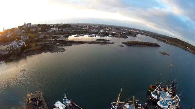 Ardglass Harbour. Gitup Git 2 camera. смотреть онлайн