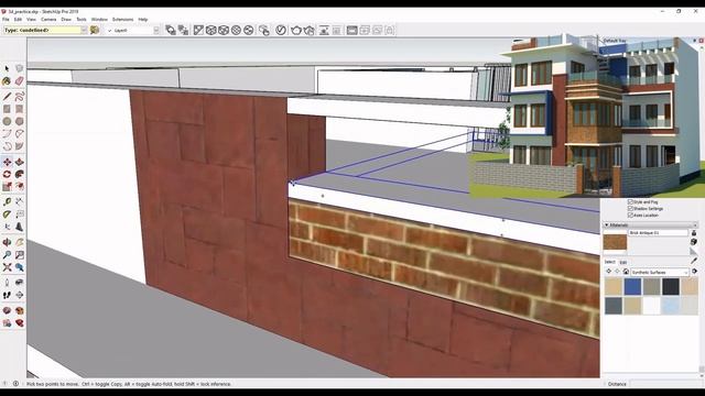 How to make 3d in SketchUp from AutoCAD- Part II смотреть онлайн