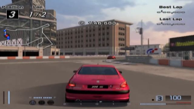 Гран Туризмо 4(Онлайн Тест Версия) Пежо 206сс Геймплей смотреть онлайн