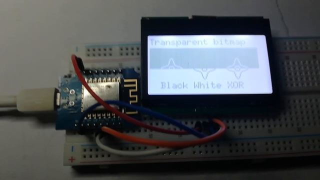 test with 128x64 ST7567S i2c monochrome display (2) смотреть онлайн