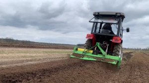 трактор Rossel 282 фрезеруем 1.6 метра фреза , потянет ли ?