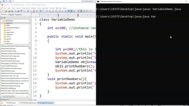 Learn Java variables/ Local variable/ Instance variable/ Static variable/ Part5 #Java смотреть онлайн