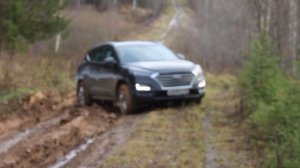 Tucson 2019 HTRAC - тест драйв по бездорожью