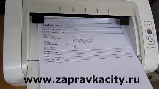 Как прошить принтер Samsung ML-2160W-ML-2165W-ML-2168W? смотреть онлайн