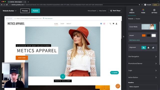 GoDaddy Website Builder Tutorial 2024 (Step-by-Step) смотреть онлайн
