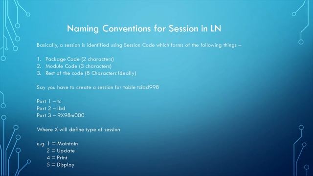Tutorial 13 - Infor LN Sessions - What are they and how to create one! смотреть онлайн