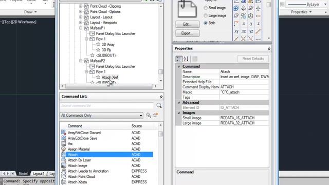 AutoCAD Classes Create Your Own Tabs and Panel смотреть онлайн