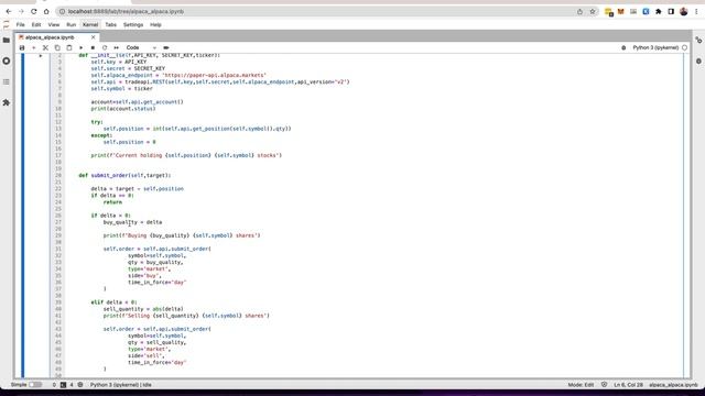 Paper Trading with Alpaca API смотреть онлайн