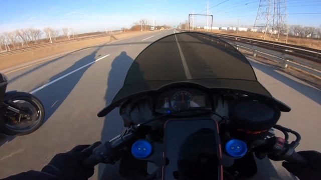 2020 Honda CBR600RR tries to keep up with Yamaha R1 - Bike Life Season 3 "First Day Out" смотреть онлайн