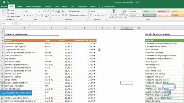 Excel | Comparar precios de productos en Excel. Comparar precios de proveedores. Español HD смотреть онлайн