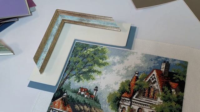 418 #Оформила мамину вышивку/Алиэкспресс/АляDimensions/Девочки, всех с праздником??? смотреть онлайн