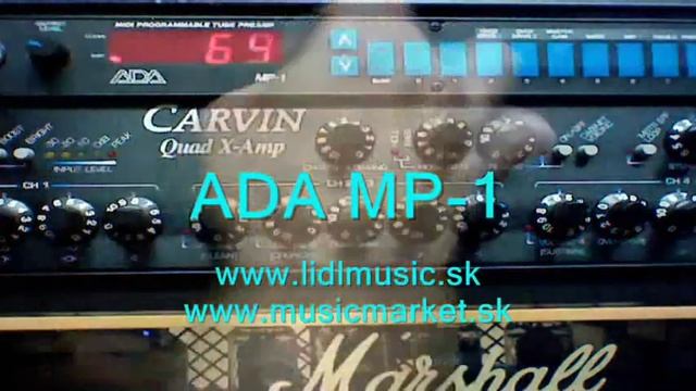 0117_ADA MP-1 MIDI tube preamp - sound demo 2.časť смотреть онлайн