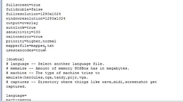 Dosbox Fullscreen Problem Fix