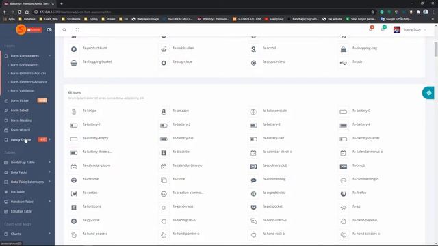 Demo | Dashboard full all template free #18 смотреть онлайн
