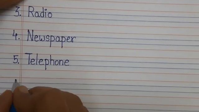 10 Means Of Communication|Means Of Communication In English|communication