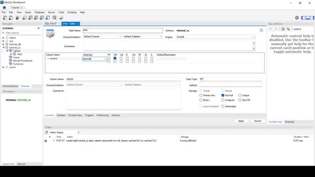 How to Create Table in MySQL Workbench смотреть онлайн