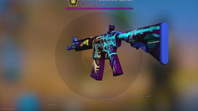 [M4A4 | Desolate Space] Sticker Combinations - CSGO смотреть онлайн