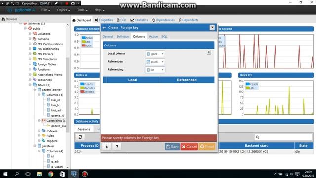 Postgresql ile tablolar arası ilişkilendirme ve veri ekleme смотреть онлайн