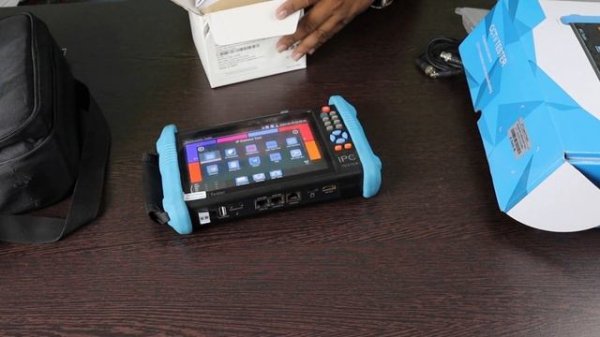 IPC CAMERA TESTER | IPC CAMERA TESTER 7" 8MP TVI/CVI/AHD/IP 4K H.265 | All In One CCTV Tester