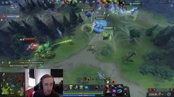 QUINN plays against top 1 rank WHISPER TINKER dota 2! ?