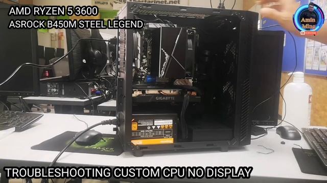 Troubleshooting No Display CPU | AMD Ryzen 5 3600 & Asrock B450M Steel Legend смотреть онлайн