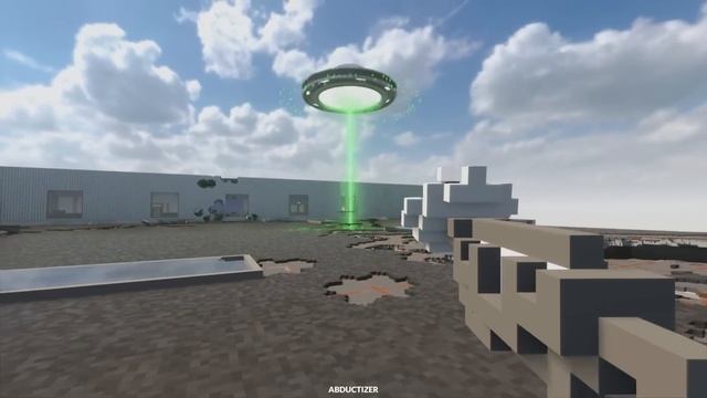 Ragdolls Get ABDUCTED by UFO - Teardown Mods Gameplay смотреть онлайн
