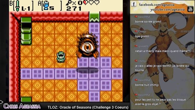 TLOZ: Oracle of Seasons - Le challenge 3 Coeurs continue ! смотреть онлайн