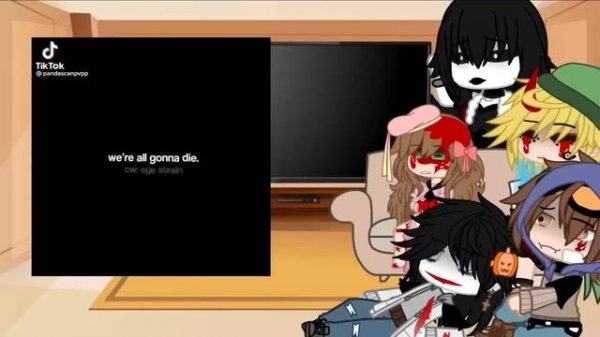 Creepypasta react to Technoblade || Part 3 || REPOST !!