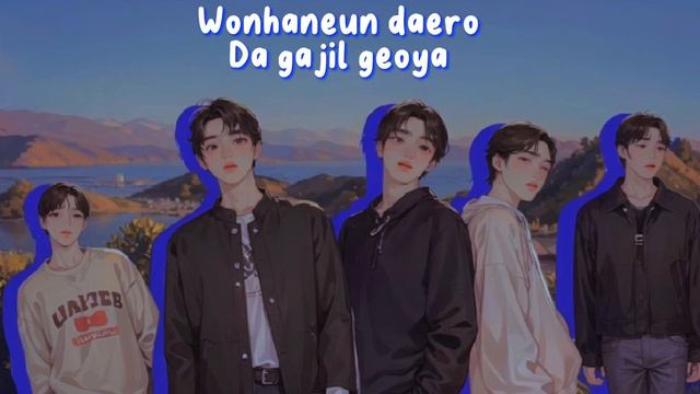 ZEROBASEONE (Jiwoong, Zhang Hao, Yujin, Matthew, Taerae) - Start Over (Original By GAHO) Easy Lyric