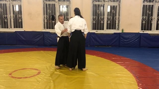 Вывод уке из равновесия. Упражнение на плоскости. смотреть онлайн