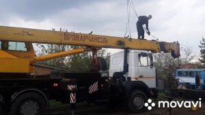 Замена уплотнений стрелы автокрана