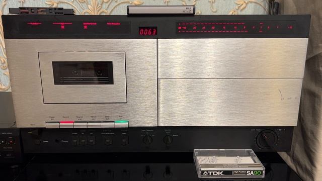 Nakamichi 700ZXE после восстановления. смотреть онлайн