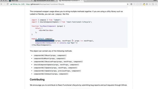 Functional Programming Refactor in React смотреть онлайн