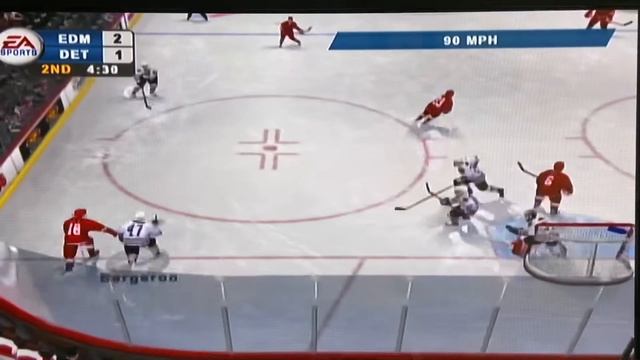 NHL 06 Gameplay (XBOX) OILERS @ RED WINGS смотреть онлайн