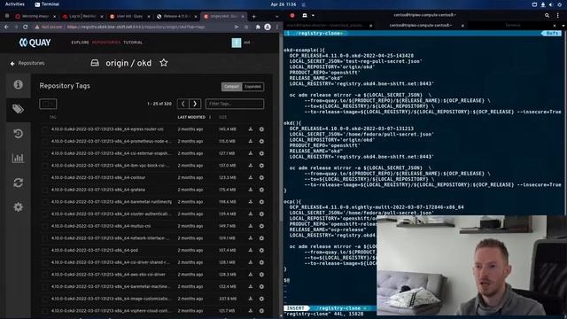 OpenShift Mirror Registry - Uploading OKD Releases смотреть онлайн