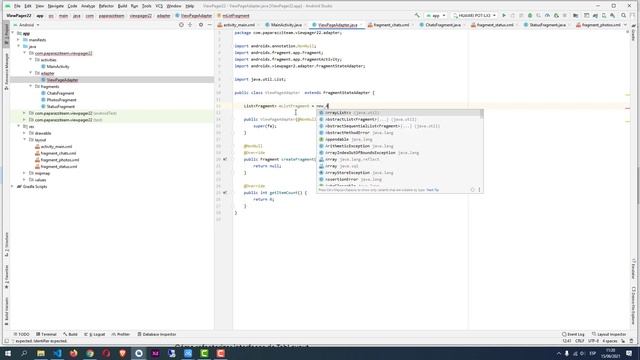 Implementar ViewPager2 con TabLayout - MVC смотреть онлайн